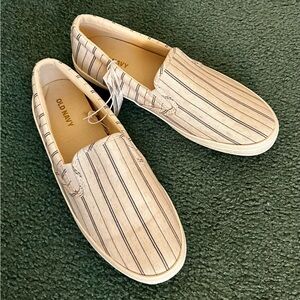 OLD NAVY Canvas striped Slip-On Sneakers